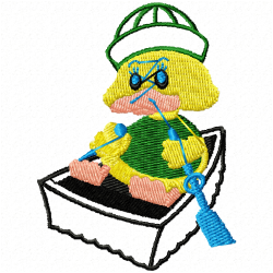 Chickens And Roosters Embroidery Design 10